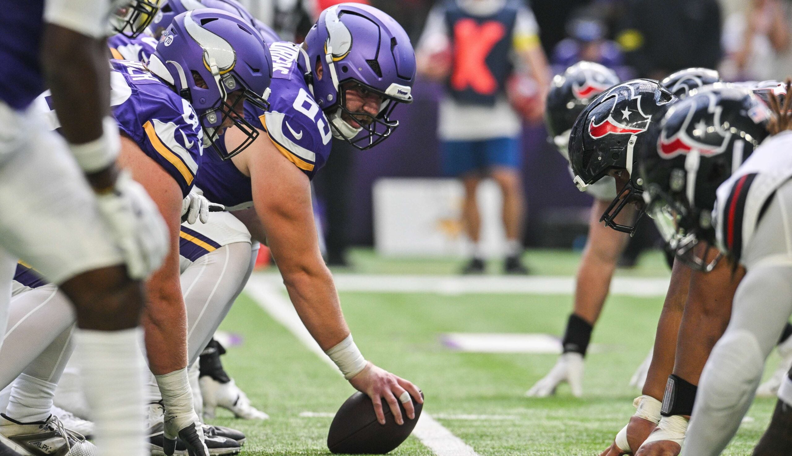 Did the Vikings Demote 1 Offensive Lineman? — Bloomington Sports news